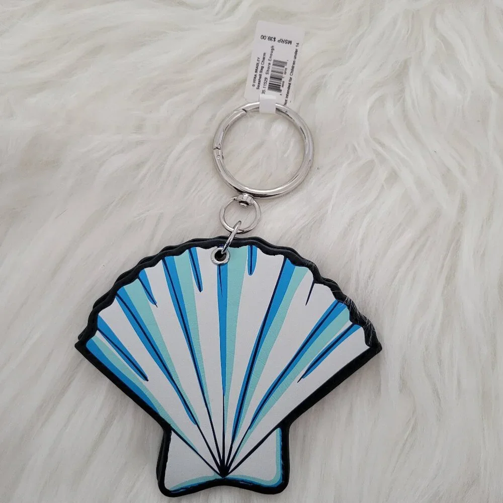 Vera Bradley Seashell Bag Charm